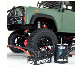 Castle Creations Mamba X, 25.2v WP ESC And 1406-2280KV Sensored Crawler Combo 1/8