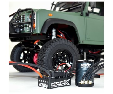 Castle Creations Mamba X, 25.2v WP ESC And 1406-2280KV Sensored Crawler Combo 1/8 Castle Creations Mamba X, 25.2v WP ESC And 1406-2280KV Sensored Crawler Combo 1/8