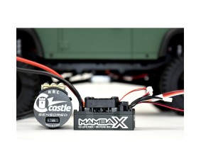 Castle Creations Mamba X, 25.2v WP ESC And 1406-2850KV Sensored Crawler Combo 1/8