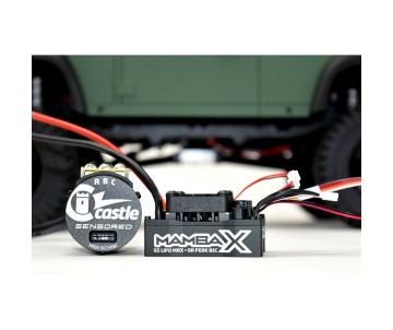 Castle Creations Mamba X, 25.2v WP ESC And 1406-2850KV Sensored Crawler Combo 1/8 Castle Creations Mamba X, 25.2v WP ESC And 1406-2850KV Sensored Crawler Combo 1/8