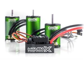 Castle Creations Mamba X SCT, Sensored, 25.2V WP ESC and 1415-2400KV 5mm Combo