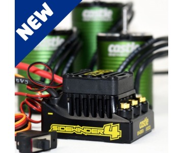 Castle Creations SW4, 12.6V, 2A BEC, WP Sensorless ESC w/1412-3200 5mm Sensored Motor