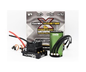 Castle Creations Mamba Monster X 8S, 33.6V ESC w/ 1717-1260KV Sensored Motor