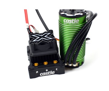 Castle Creations Mamba Monster X 8S, 33.6V Esc w/1520-1650KV V2 Sensored Motor
