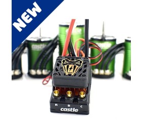 Castle Creations Copperhead 10 Sensored ESC SCT Edition w/ 1410-3800Kv Sensored Motor