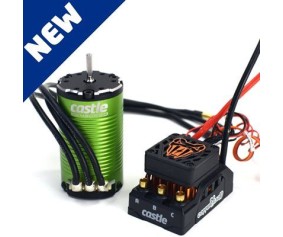 Castle Copperhead 10 Sensored WP ESC, 1412-2100KV Combo 5mm