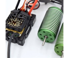 Castle Creations Mamba Micro X2, 16.8V, WP ESC with 0808-8200KV Combo. BEC Specification: Adjustable: 5.5V or 7.5V (2A Peak), Default 5.5V