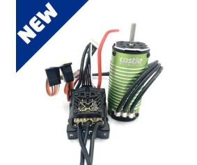 Castle Mamba Micro X2, 16.8V, WP ESC 4mm Connectors - 1007-6350KV Sensored Combo. ESC contains no internal BEC. Purchase includes an external Castle 10-AMP CC BEC (010-0004-00) that must be installed to operate correctly.