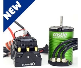 Castle Creations Cobra 10 6S Max, 25.2V Max, 8A PEAK BEC w/1406-5700KV Sensored Motor
