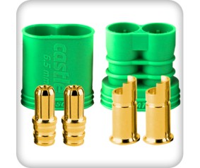 Castle Creations 6.5mm Polarized Bullet Connector Set (Male/Female)