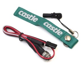 Castle Creations Arming lockout harness and key with Lanyard Assembly