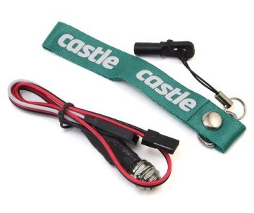 Castle Creations Arming lockout harness and key with Lanyard Assembly