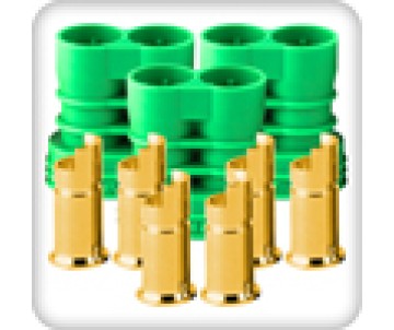 Castle Creations 6.5mm Polarized Bullet Connector (3) (Female)