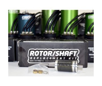 Castle Creations Rotor/Shaft Replacement Kit for 1412-3200KV (3.2mm Shaft) 