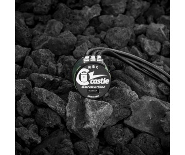 Castle Creations 4-Pole Sensored Brushless Motor 1512-1800KV With Motor Fan