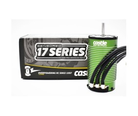 Castle Creations 1717-1650KV Four-Pole Brushless Sensored Motor for 1/6 Scale