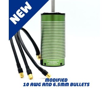 Castle Motor, 4-Pole Sensored Brushless, 2028-800KV 10Awg, 6.5mm Bullets