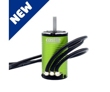 Castle Motor, 4-Pole Sensored Brushless, 1412-6400Kv