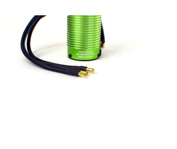 Castle Creations Motor, 4-Pole Sensored Brushless 1515-2200KV V2 12-Awg, 4mm Bullets