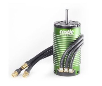 Castle Creations Motor, 4-Pole w/ 1512-2650KV V2 Sensored Brushless 