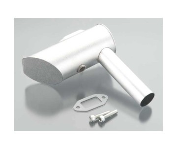 DLE Engines Muffler Right One-Hole DLE-111