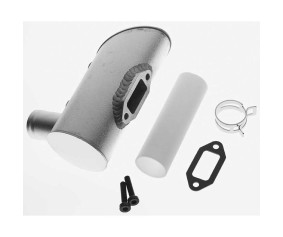 DLE Engines Muffler Right 2-Hole DLE-120