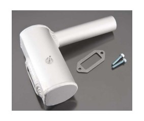 DLE Engines Muffler Left Two-Hole DLE-170