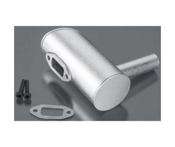 DLE Engines Muffler Right 2-Hole DLE-40