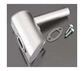 DLE Engines Muffler Right Two-Hole DLE-60