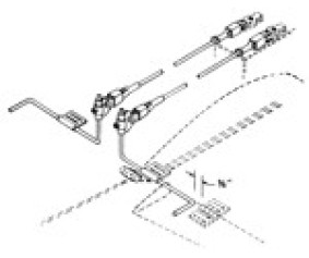 Du-Bro Strip Aileron Linkage Hook-Up (2/pkg)