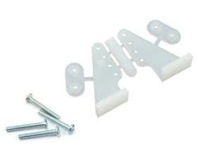 Du-Bro Nylon Control Horns 1 Left & 1 Right (2/pkg)