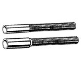 Du-Bro Threaded Couplers (2/pkg)