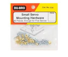 Du-Bro Small Servo Mounting Hardware (5/pkg)
