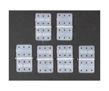 Du-Bro Nylon Hinge Standard Size (6/pkg)