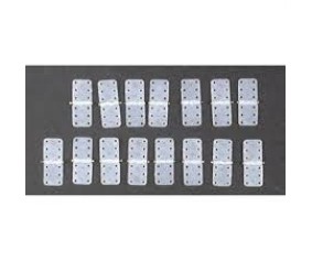 Du-Bro Small Nylon Hinge (15/pkg)