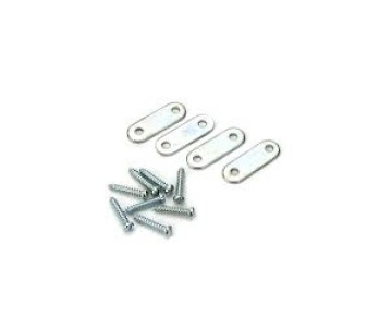 Du-Bro Steel Landing Gear Straps (4/pkg) - 6 Pack