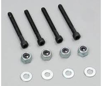 Du-Bro Socket Head Bolts With Lock Nuts 4-40 x 1