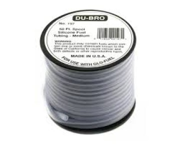 Du-Bro 50 ft. Medium Super Blue Silicone Tubing