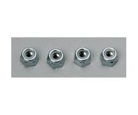 Du-Bro 4MM Nylon Insert Lock Nuts (4/pkg)