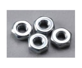 Du-Bro 2.0MM Steel Hex Nuts (4/pkg)