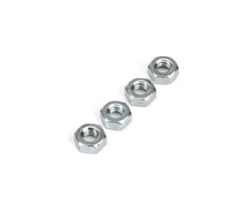 Du-Bro 4.0MM Steel Hex Nuts (4/pkg)