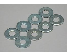 Du-Bro 4.0MM Flat Washers (8/pkg)