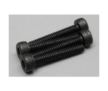 Du-Bro 2.0mm x 12 Socket Head Cap Screws (4/pkg)