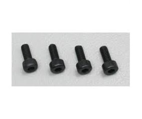 Du-Bro 2.5mm x 6 Socket Head Cap Screws (4/pkg)