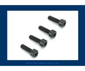 Du-Bro 2.5mm x 8 Socket Head Cap Screws (4/pkg)