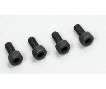 Du-Bro 3.0mm x 6 Socket Head Cap Screws (4/pkg)
