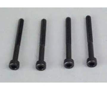 Du-Bro 3.0mm x 30 Socket Head Cap Screws (4/pkg)