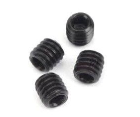 Du-Bro 4MM x 4 Socket Set Screws (4/pkg)