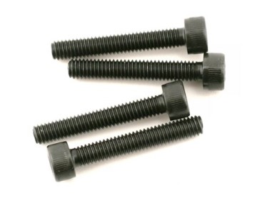 Du-Bro 4.0mm x 25 Socket Head Cap Screws 4/pkg.