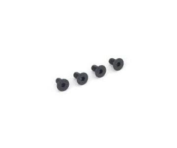 Du-Bro 3.0mm x 6 Flat-Head Socket Screws 4/pkg.